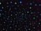 Glow in the Dark Star Dots - Multi Color Set for stunning night sky ceilings, invisible by day product 2